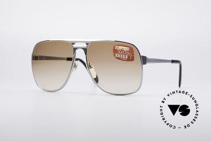 Metzler 2970 80er Old School Brille, original METZLER vintage Sonnenbrille von 1980/81, Passend für Herren
