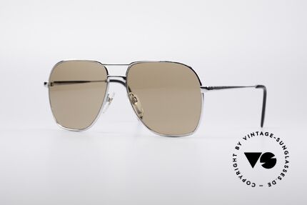 Metzler 2600 80er Old School Brille, original METZLER vintage Sonnenbrille von 1980/81, Passend für Herren