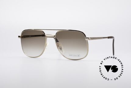 Metzler 7941 80er Old School Sonnenbrille, original Metzler Sonnenbrille aus den frühen 1980ern, Passend für Herren
