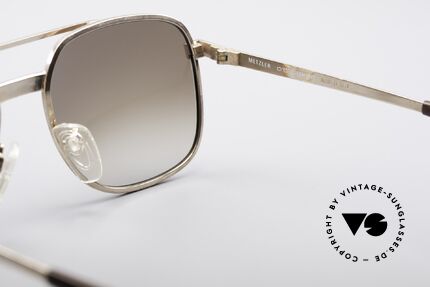 Metzler 7941 80er Old School Sonnenbrille, die Patina verleiht dem Modell noch mehr Charakter, Passend für Herren