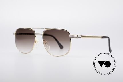 Metzler 7529 80er Titan Luxusbrille, unglaublich hohe Qualität in Kombination mit Luxus, Passend für Herren