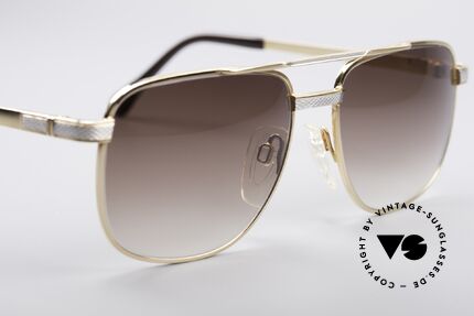 Metzler 7529 80er Titan Luxusbrille, ungetragen (wie alle unsere vintage Metzler Brillen), Passend für Herren