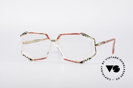 Cazal 355 Spektakuläre Vintage Brille, vintage Cazal Designerbrille aus den frühen 90ern, Passend für Damen