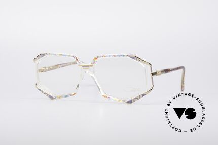 Cazal 355 Spektakuläre Vintage Brille, vintage Cazal Designerbrille aus den frühen 90ern, Passend für Damen