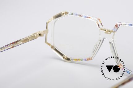 Cazal 355 Spektakuläre Vintage Brille, Rahmenbreite 120mm = für sehr kleine Köpfe; SMALL, Passend für Damen