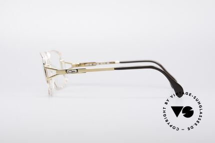 Cazal 362 No Retro 90er Vintage Brille, genaue Farbbezeichnung: fuchsia-pink / kristall, Passend für Damen