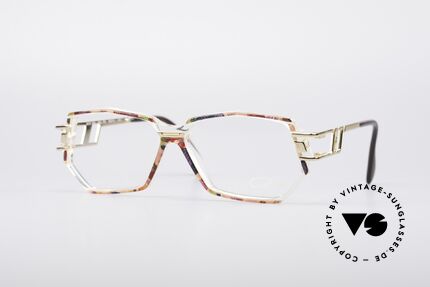 Cazal 359 90er HipHop Style Brille, vintage Cazal Designer-Brille in Medium Größe 56-12, Passend für Damen