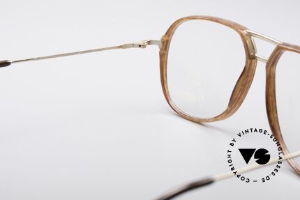 Metzler 0664 80er En Vogue Vintage Brille, die Fassung ist beliebig verglasbar (optisch / Sonne), Passend für Herren