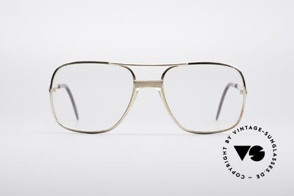 Metzler 0772 Helmut Kohl Vintage Brille, extrem robuster Rahmen (wie aus einem Guss), Passend für Herren