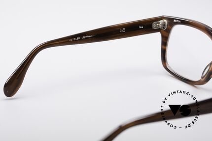 Metzler 445 80er Jahre Vintage Brille, KEINE Retrobrille; ein 'Made in Germany' Original, Passend für Herren