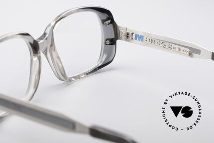 Metzler 4186 Echt 80er Vintage Kombibrille, NIE getragen (wie alle unsere 1980er vintage Brillen), Passend für Herren