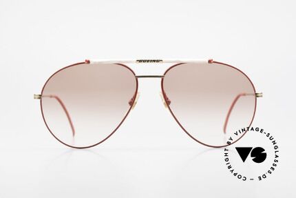 Boeing 5706 Alte 80er Piloten Sonnenbrille, die legendäre 'The BOEING Collection by Carrera', Passend für Herren und Damen