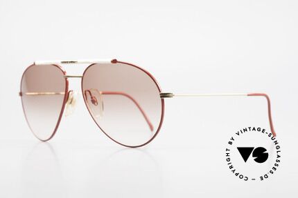 Boeing 5706 Alte 80er Piloten Sonnenbrille, markanter Oberbalken mit dem BOEING Schriftzug, Passend für Herren und Damen