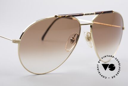 Boeing 5706 80er Piloten Sonnenbrille, enorm hochwertiges Sammlerstück von 1989/1990, Passend für Herren