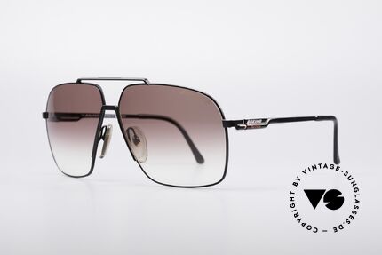 Boeing 5704 Original 80er Piloten Brille, 'shock-absorbers' und selbstjustierende Nasenpads, Passend für Herren