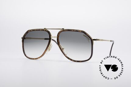 Carrera 5370 Klassische Vintage Brille, edle Carrera vintage Designer-Sonnenbrille der 1990er, Passend für Herren