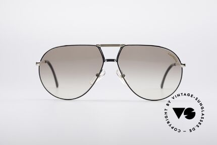 Carrera 5326 - L 80er Herren Sonnenbrille, klassisches Piloten-Brillendesign der 80er Jahre, Passend für Herren