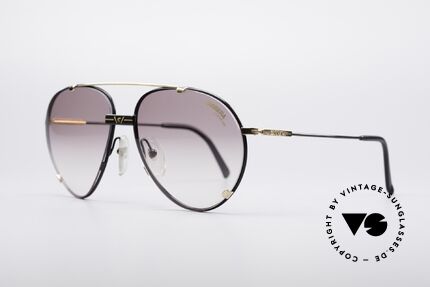 Carrera 5463 90er Vintage Pilotenbrille, elegant sportlich und zudem enorm hochwertig, Passend für Herren