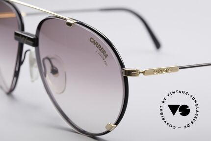 Carrera 5463 90er Vintage Pilotenbrille, Carrera C-VISION 400 Gläser (100% UV Schutz), Passend für Herren