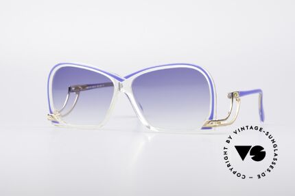 Cazal 174 Damen Vintage Sonnenbrille, tolle CAZAL Sonnenbrille, direkt aus den 80ern, Passend für Damen