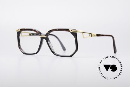 Cazal 333 Echt Vintage HipHop Brille, tolle Kombination von Farbe, Form & Materialien, Passend für Herren und Damen