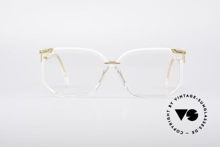Cazal 333 Echt Vintage HipHop Brille, markante Rahmengestaltung mit dezenten Farben, Passend für Herren und Damen