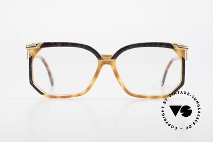 Cazal 333 Echt Vintage HipHop Brille 90s, markante Rahmengestaltung mit dezenten Farben, Passend für Herren und Damen