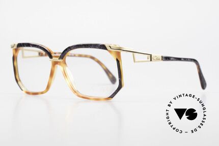 Cazal 333 Echt Vintage HipHop Brille 90s, tolle Kombination von Farbe, Form & Materialien, Passend für Herren und Damen