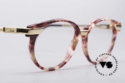 Cazal 338 Kleine Runde Vintage Brille, KEINE Retrobrille; sondern ein 25 Jahre altes Unikat, Passend für Herren und Damen