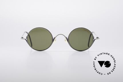 Carrera 5790 Kleine Runde Vintage Brille, äußerst solide Metallfassung auf 'antik gemacht', Passend für Herren und Damen
