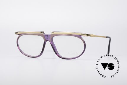 Cazal 335 90er Hip Hop Vintage Brille, sehr markante Cazal Fassung aus den 1990ern, Passend für Herren und Damen