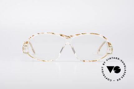 Cazal 319 80er True Vintage Brille, filigran geschwungene Form - perfekt für Damen, Passend für Damen