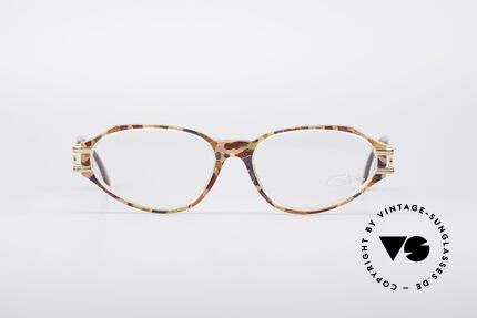 Cazal 356 90er Vintage Designerbrille, grandios, lebhafte Farbkomposition (heutzutage selten), Passend für Damen