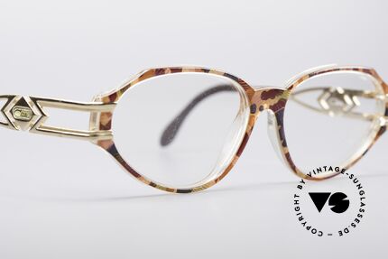 Cazal 356 90er Vintage Designerbrille, die Fassung (LARGE Größe 56/17) ist beliebig verglasbar, Passend für Damen