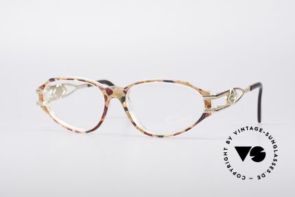 Cazal 356 90er Vintage Designerbrille, ausgefallenes CAZAL Brillendesign von circa 1992/1993, Passend für Damen