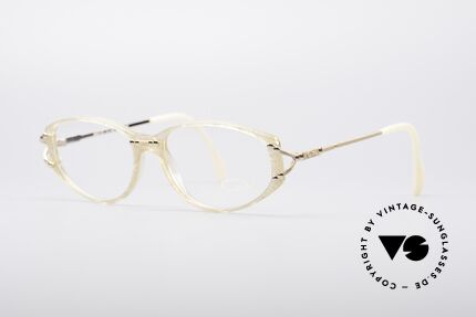 Cazal 375 Perlmutt Vintage Brille, schlicht aber dennoch sehr elegant (dezent luxuriös), Passend für Damen