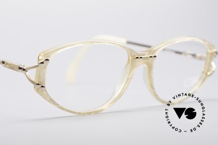 Cazal 375 Perlmutt Vintage Brille, KEINE retro Brille, sondern ein 20 Jahre altes Unikat!, Passend für Damen