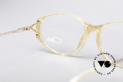 Cazal 375 Perlmutt Vintage Brille, Rahmen (Medium Größe 53/16) ist beliebig verglasbar, Passend für Damen