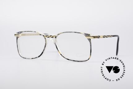 Cazal 341 Vintage No Retro Brille, ausgefallenes Brillendesign von CAZAL (um 1990), Passend für Herren und Damen