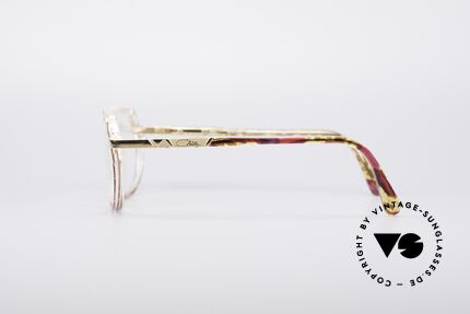 Cazal 344 Hip Hop Kristall Brille, nie getragen (wie alle unsere vintage Cazal Brillen), Passend für Herren und Damen