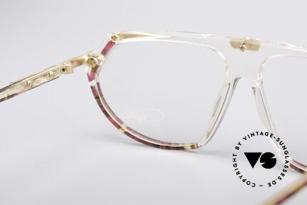 Cazal 344 Hip Hop Kristall Brille, Rahmen (MEDIUM Gr. 59/13) ist beliebig verglasbar, Passend für Herren und Damen
