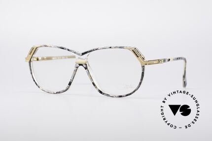 Cazal 339 No Retro 90er Vintage Brille, grandiose Cazal Designerbrille aus den 90ern, Passend für Damen