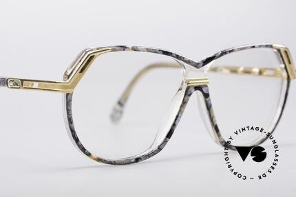 Cazal 339 No Retro 90er Vintage Brille, Modell (M Größe 56/10) ist beliebig verglasbar, Passend für Damen