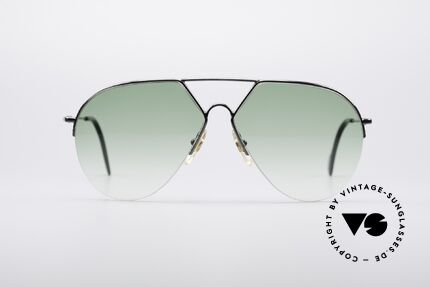 Alpina TR3 Style 80er Pilotensonnenbrille, typische Tropfenform / Pilotenform der 1980 Jahre, Passend für Herren