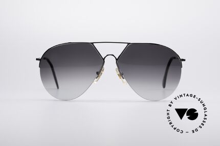 Alpina TR3 Style 80er Pilotensonnenbrille, typische Tropfenform / Pilotenform der 1980 Jahre, Passend für Herren