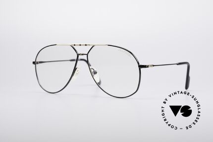 Alpina M1F750 Alte Vintage Pilotenbrille, klassische vintage ALPINA Pilotenbrillen-Form, Passend für Herren