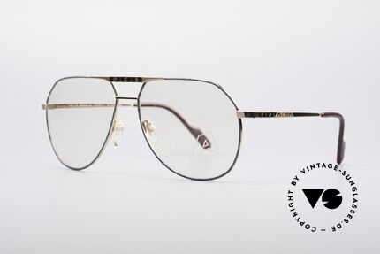 Alpina FM27 Alte Vintage Pilotenbrille, mit den unverwechselbaren Alpina Zierschrauben, Passend für Herren