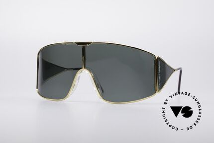 Alpina Stratos Polarisierende Vintage Brille, sportliche ALPINA STRATOS vintage Sonnenbrille, Passend für Herren