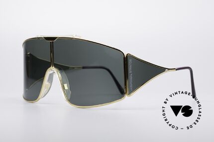 Alpina Stratos Polarisierende Vintage Brille, Hybrid aus Sport & Schick; seltenes Designerstück, Passend für Herren