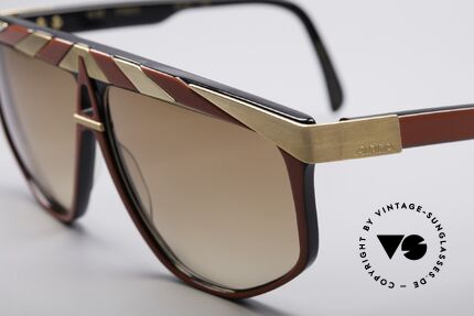 Alpina G82 Vintage Sonnenbrille 80er, Top-Qualität (24kt vergoldete Metall-Applikationen), Passend für Herren und Damen